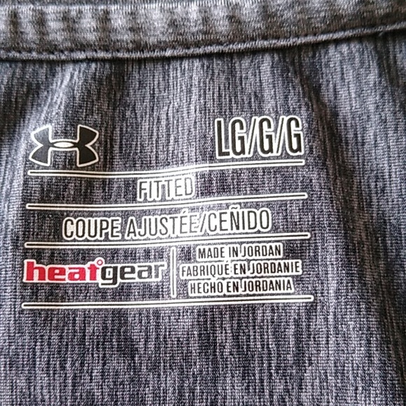 UNDER ARMOR FITTED COUPE SHIRT HEAT GEAR - Picture 3 of 5